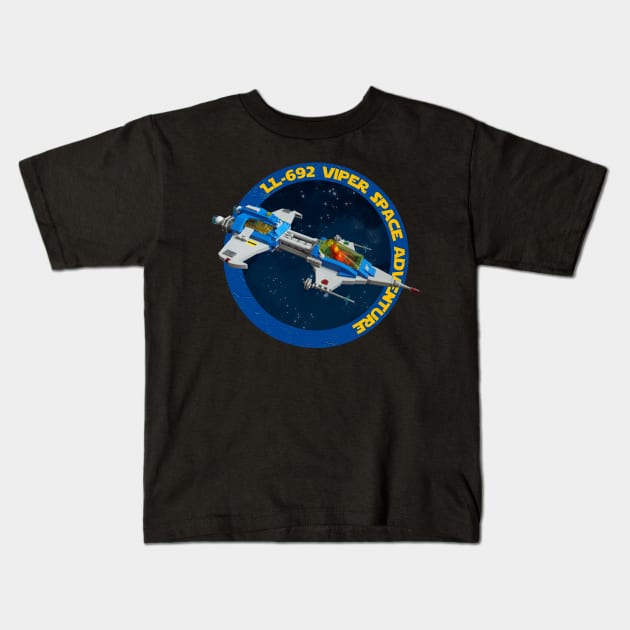 LL 692 Viper Space Adventure Kids T-Shirt by mamahkian